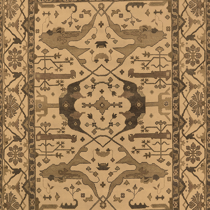 Oriental Brown Industrial Rug, urb1671brn
