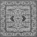 Square Oriental Gray Industrial Rug, urb1671gry