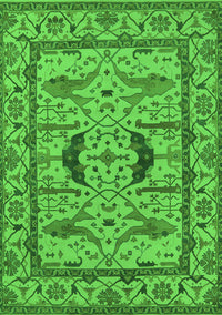 Oriental Green Industrial Rug, urb1671grn