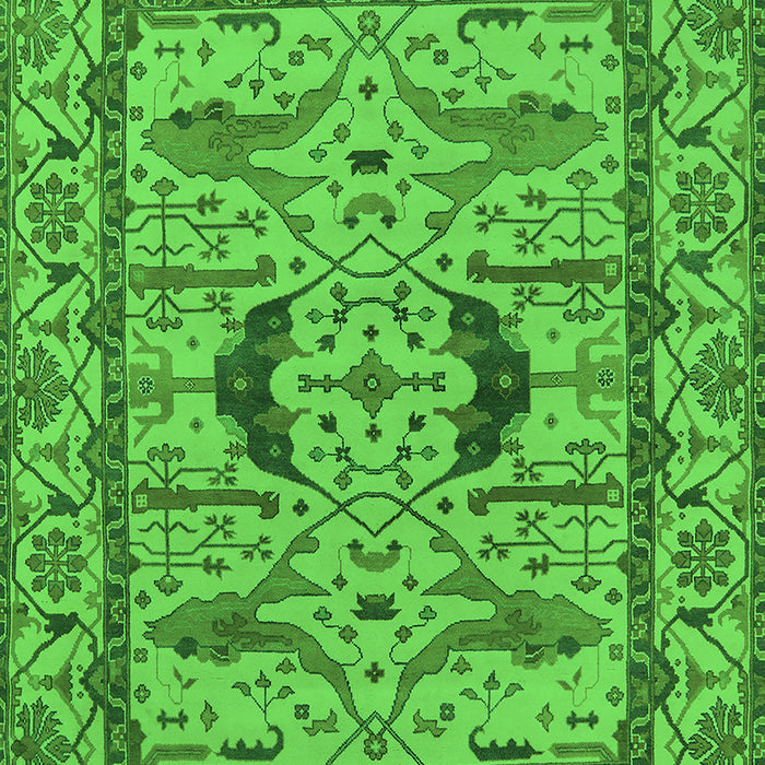 Oriental Green Industrial Rug, urb1671grn