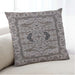 Lifestyle Image of Mid-Century Modern Urban Square Silver Pink Throw Pillow, 18 inch by 18 inch, pwurb1671