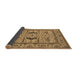 Sideview of Oriental Brown Industrial Rug, urb1671brn