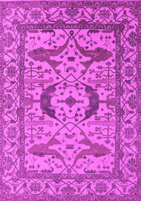 Oriental Pink Industrial Rug, urb1672pnk