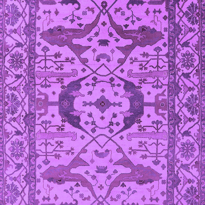 Machine Washable Oriental Purple Industrial Area Rugs, wshurb1672pur