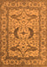 Machine Washable Oriental Orange Industrial Area Rugs, wshurb1672org