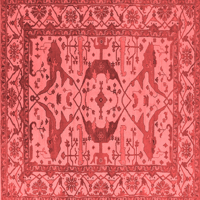 Oriental Red Industrial Rug, urb1672red