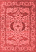 Oriental Red Industrial Area Rugs