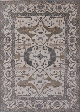 Mid-Century Modern Puce Purple Oriental Rug, urb1672