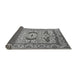 Sideview of Oriental Gray Industrial Rug, urb1672gry