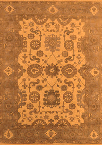 Oriental Orange Industrial Rug, urb1673org