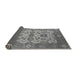 Sideview of Oriental Gray Industrial Rug, urb1673gry