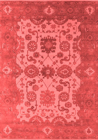 Oriental Red Industrial Rug, urb1673red