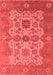 Oriental Red Industrial Area Rugs