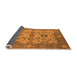 Sideview of Oriental Orange Industrial Rug, urb1673org