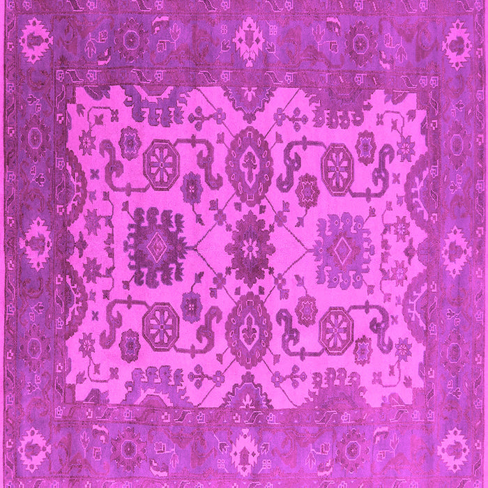 Square Oriental Pink Industrial Rug, urb1673pnk