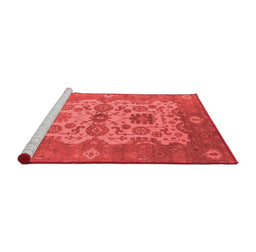 Industrial Red Washable Rugs