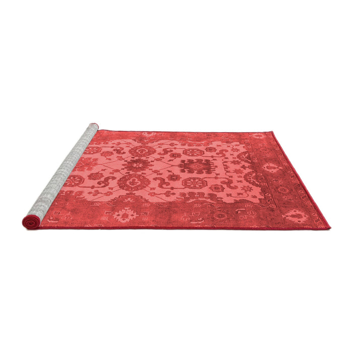 Industrial Red Washable Rugs