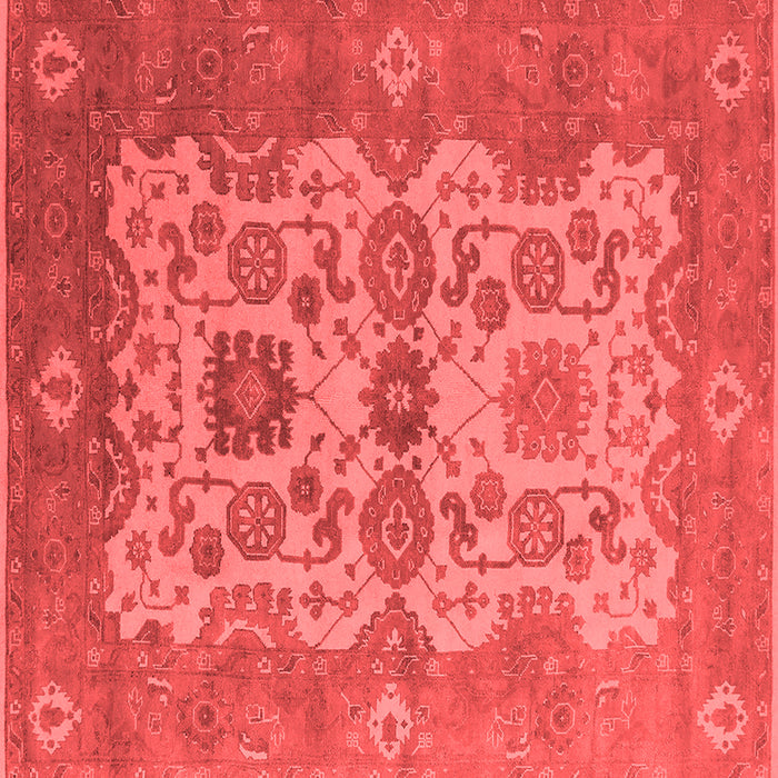 Oriental Red Industrial Rug, urb1673red