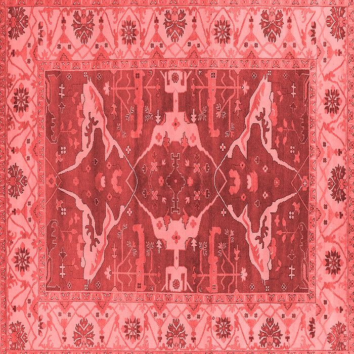 Oriental Red Industrial Rug, urb1674red