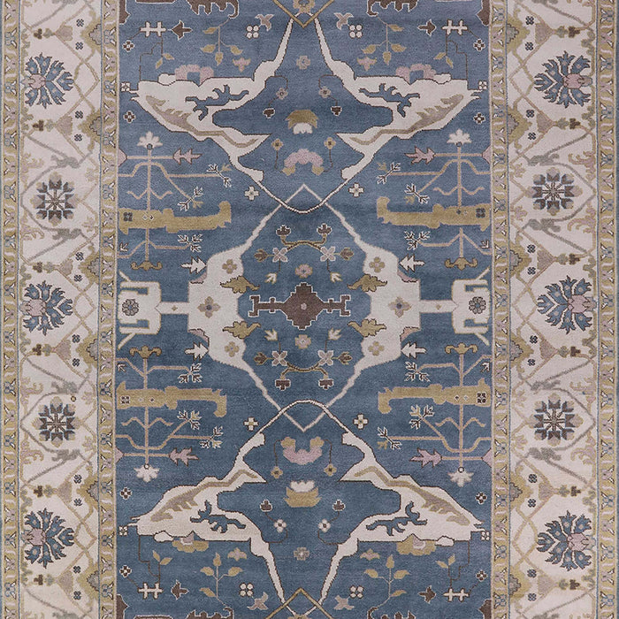 Mid-Century Modern Gray Oriental Rug, urb1674