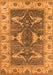 Oriental Orange Industrial Rug, urb1674org