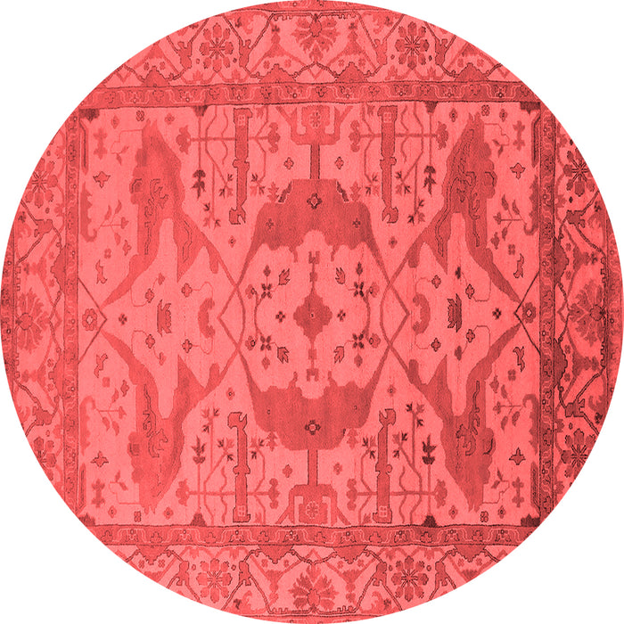 Oriental Red Industrial Rug, urb1675red