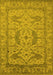 Oriental Yellow Industrial Rug, urb1675yw