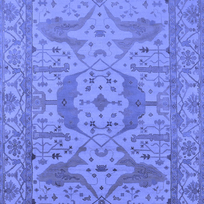 Oriental Blue Industrial Rug, urb1675blu