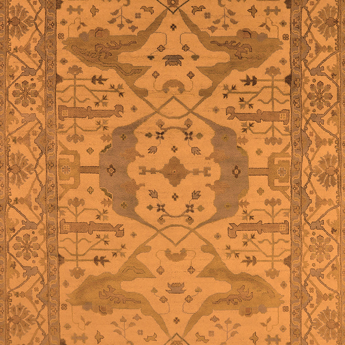 Oriental Orange Industrial Rug, urb1675org