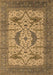 Oriental Brown Industrial Rug, urb1676brn