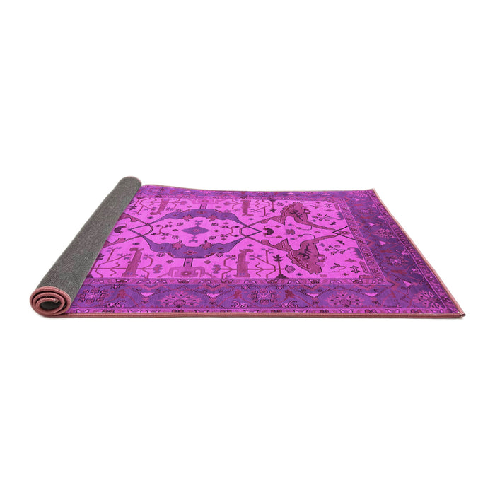 Sideview of Oriental Pink Industrial Rug, urb1676pnk