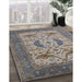 Machine Washable Industrial Modern Carbon Gray Rug in a Family Room, wshurb1676