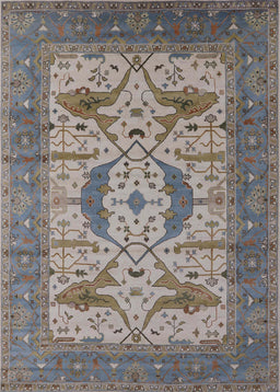 Mid-Century Modern Carbon Gray Oriental Rug, urb1676