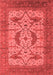 Oriental Red Industrial Area Rugs