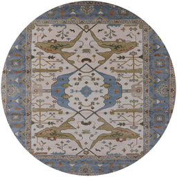 Round Machine Washable Industrial Modern Carbon Gray Rug, wshurb1676