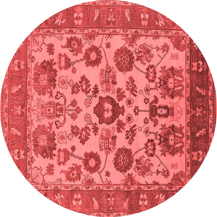 Oriental Red Industrial Rug, urb1677red