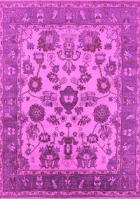 Oriental Pink Industrial Rug, urb1677pnk