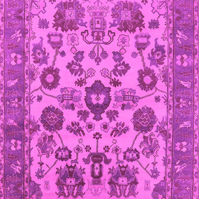 Oriental Pink Industrial Rug, urb1677pnk