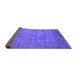 Sideview of Oriental Purple Industrial Rug, urb1678pur