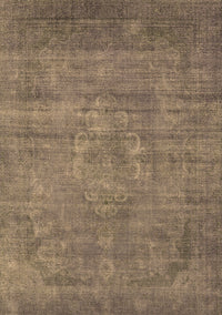 Oriental Brown Industrial Rug, urb1678brn