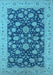 Oriental Light Blue Industrial Rug, urb1679lblu