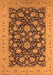 Oriental Orange Industrial Rug, urb1679org