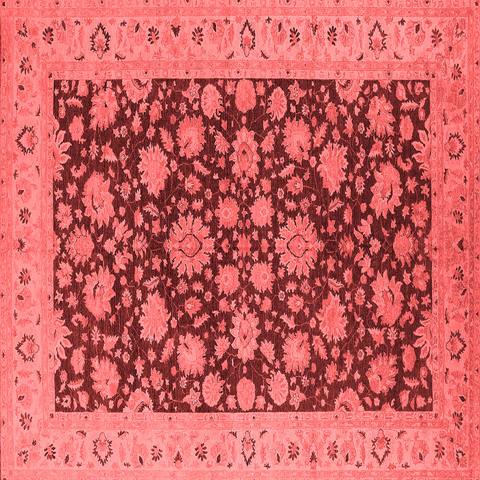 Oriental Red Industrial Rug, urb1679red