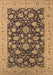 Oriental Brown Industrial Rug, urb1679brn