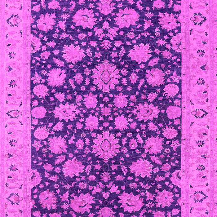 Machine Washable Oriental Pink Industrial Rug, wshurb1679pnk
