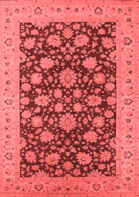 Oriental Red Industrial Rug, urb1679red