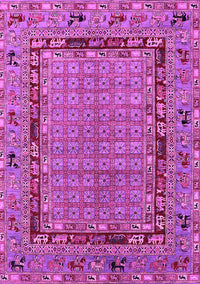 Oriental Pink Industrial Rug, urb1680pnk