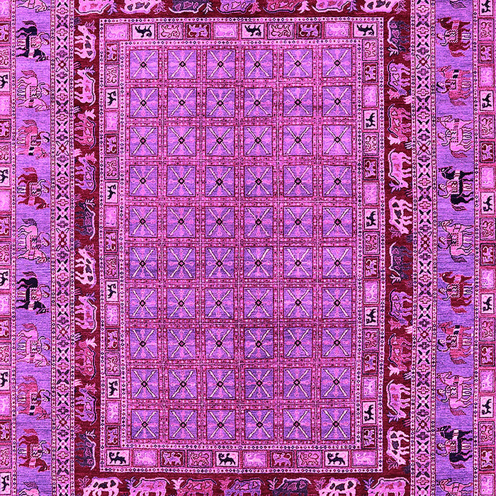 Oriental Pink Industrial Rug, urb1680pnk