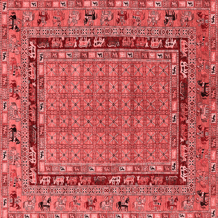 Oriental Red Industrial Rug, urb1680red