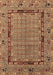 Oriental Brown Industrial Rug, urb1680brn